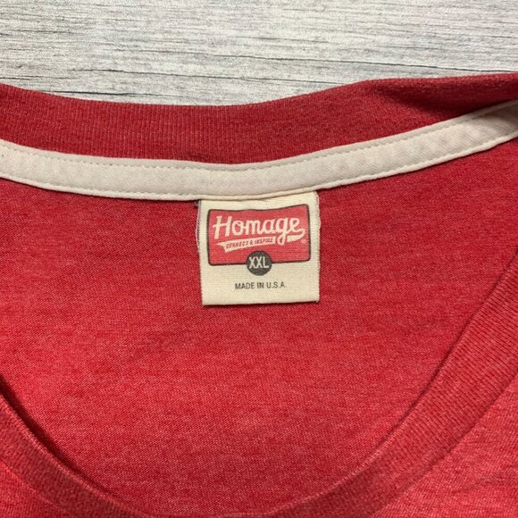 Homage NBA Jam T Shirt Damian Lillard CJ McCollum Portland Trail Blazers - Picture 3 of 8